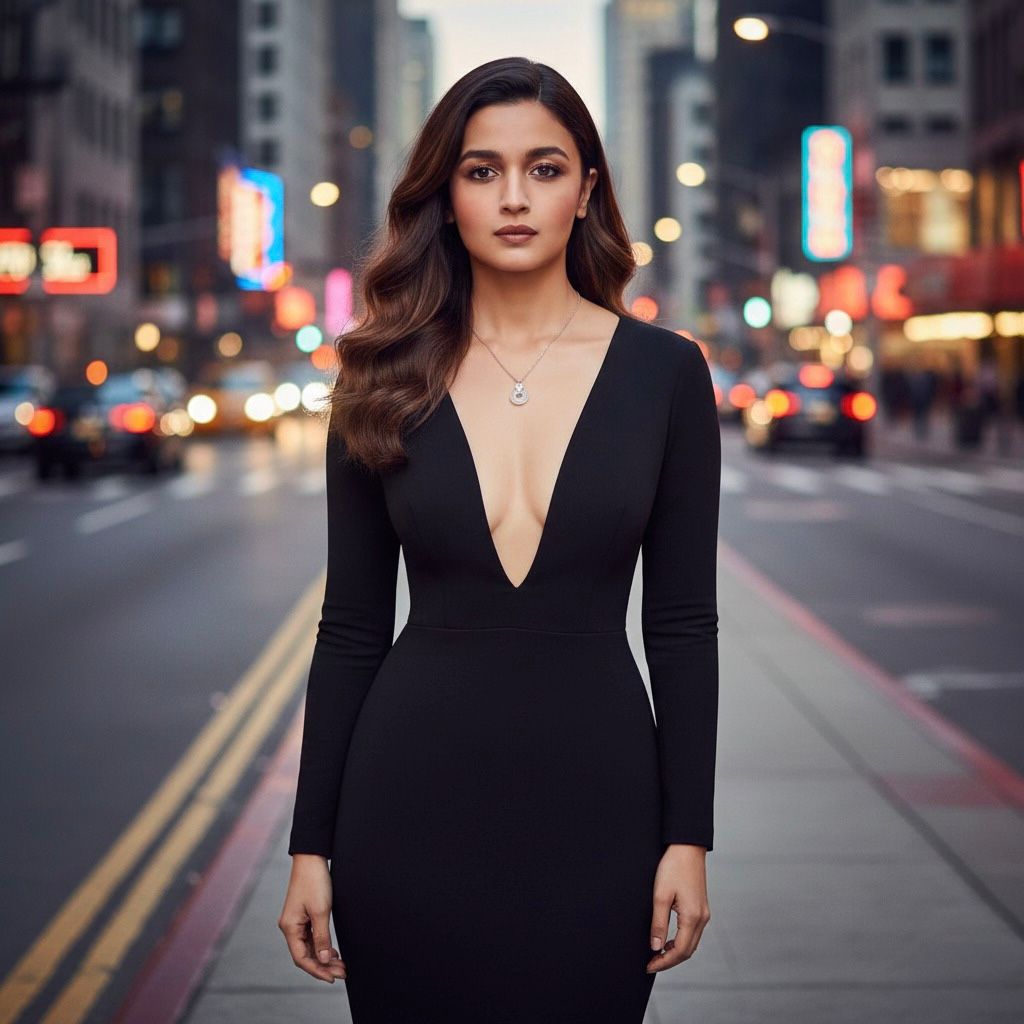 Young & Forever Blue diamond silverHandcrafted Necklace