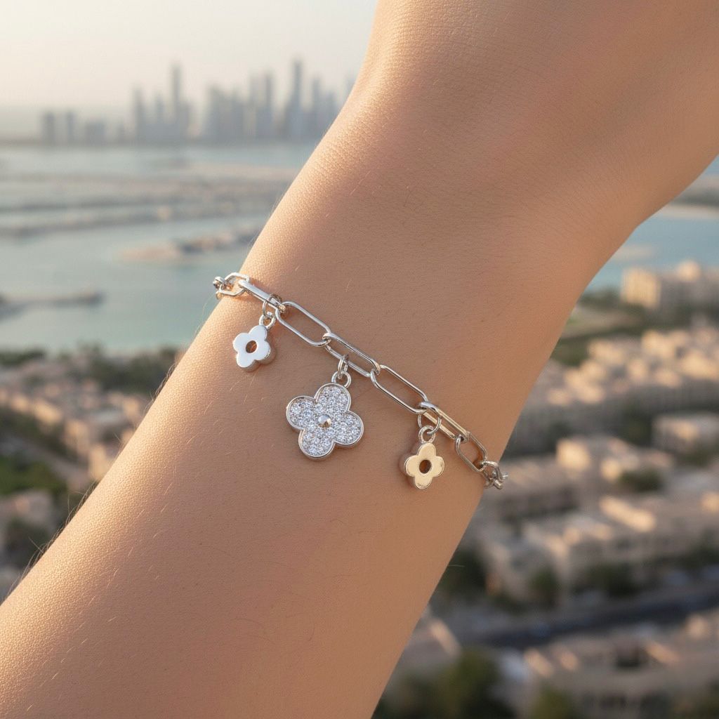 CHARMS SILVER BRACELET